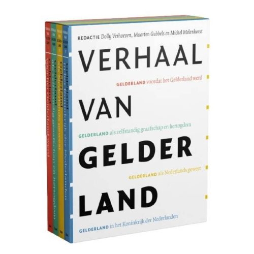 Vierdelige boekenserie over de geschiedenis van Gelderland